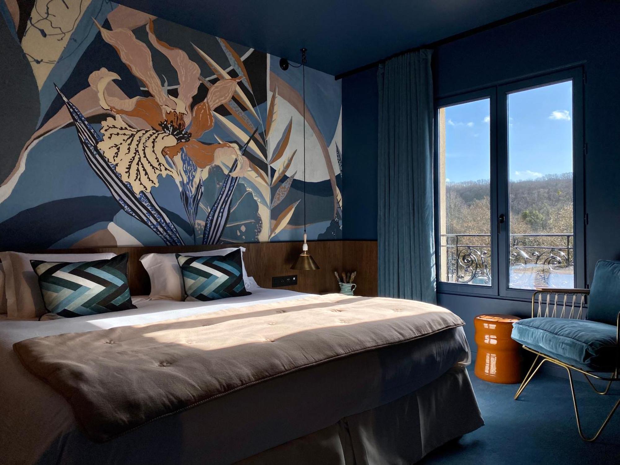 Les Etangs De Corot Hotell Ville-dʼAvray Exteriör bild
